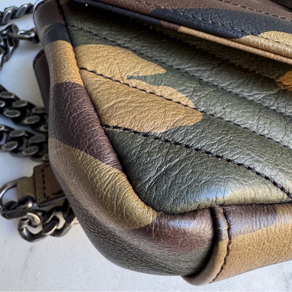 Saint Laurent Camo Mini College Crossbody - Picture 14 of 15